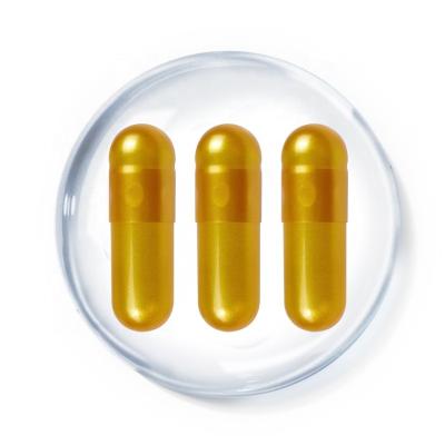 China Pharmaceutical Gelatin Pearl Gold Metallic Capsule Printed Hard Capsules Hard Gelatin Capsules for sale