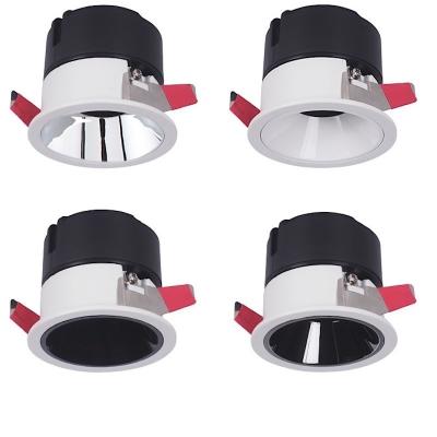 China Modern hot sales anti-glare recessed ceiling spotlight led for home hotel china suppliers indoor 5w 7w 9w aluminum led spotlights for sale