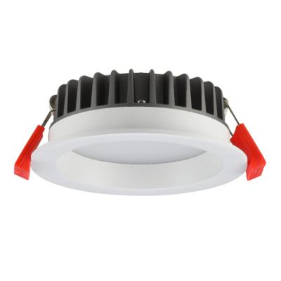 China Warehouse CRI 90 10W 15W 25W Factory COB Recessed Engineer Pot Down Light Anti Glare Round Ceiling Led Downlight For Project for sale