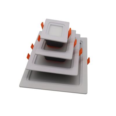 China Residential 24w 225mm Diameter Integrated Square Led Panel Light Embedded Driver Contained for sale