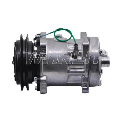 China 24V Truck AC Compressor 7H15 Car AC Compressor For NewHolland For Hitachi For Kobelco WXTK212 for sale