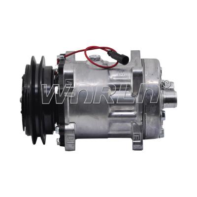 China 7H15 1A Truck AC Compressor For NewHolland For Case 12v for sale