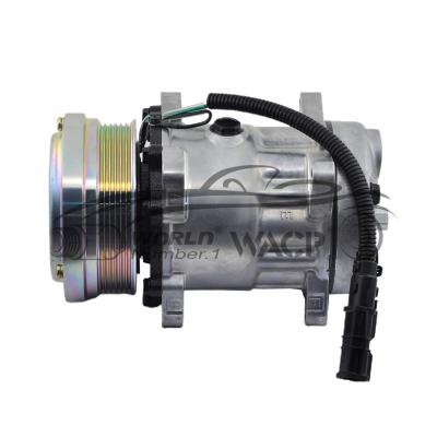 China 7H15 6PK Truck AC Compressor For HowoT5 For MAN 24V Air Conditioner Pumps WXTK137 for sale