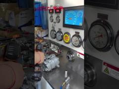 How an Automobile air conditioning compressor test