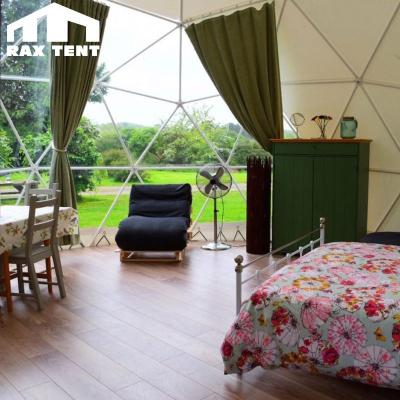 China Diagonal Bracing Type Camping Tent Steel Frame Geodesic Dome House Supplier in Guangzhou for sale