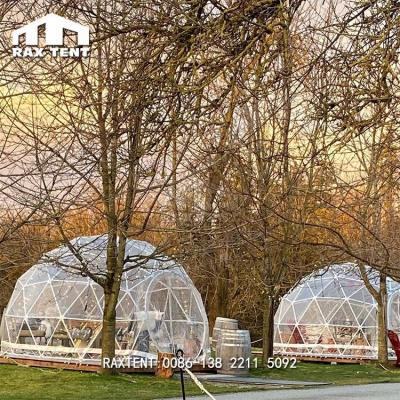 China Outdoor Clear Plastic Coff Shop Dome Igloo Dome Tent For Cafe for sale