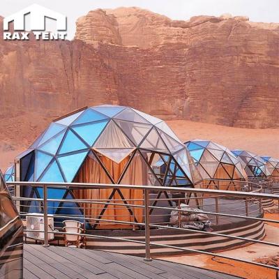 China Heat Insulation Geometric Half Sphere Dome Tent House Dome For Camping Hotel for sale