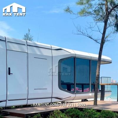 China RAXTENT Waterproof Ready Made House Tiny Prefab House For Villa Glamping And Resorts for sale