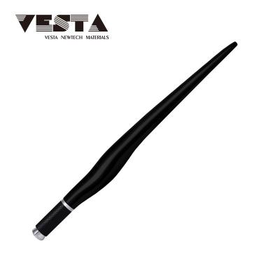 China Wholesale Black Vesta 2022 Permanent Tattoo Pen Machine Professional Pen Manual Makeup Eyebrow for sale