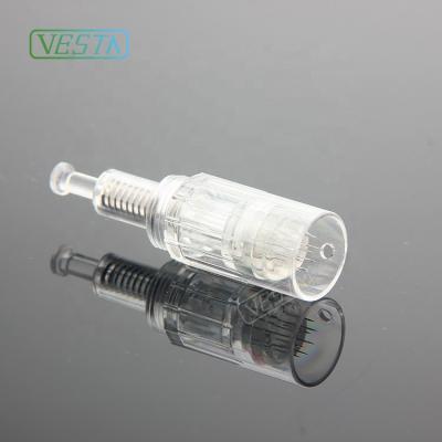 China Wrinkle Remover Vesta Dr. Pen Needles 12 Pins Spiral Micro Derma Stamp Needles Sale Factory Price for sale