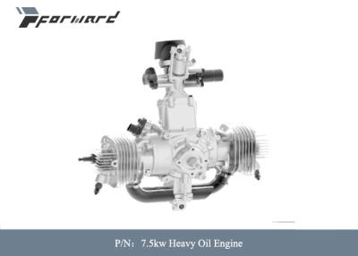 Cina motore a pistone aereo di 7.5kw 6200rpm   Motore 10hp del cilindro dell'olio pesante due in vendita