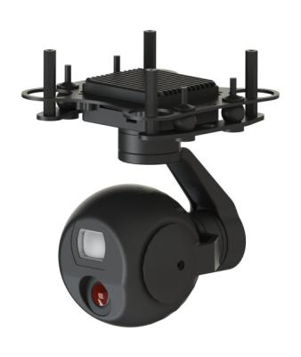 China 45x Hybrid Zoom + Thermal Imaging PTZ Camera System HDMI And IP Dual Output Small Gimbal for sale