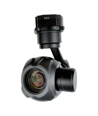 China Small IRCUT 10x Optical Zoom 3-Axis Gimbal Camera IP Output for sale