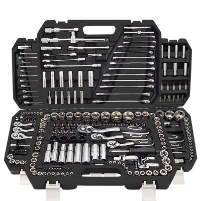 China Tool Kit Hand Tool High Qulity Car Repair Kit Car Reair Hot Sale With Plastic Tool Box Storage Box Dismantle Kits for sale