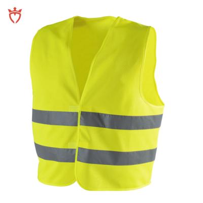 China Road Safety Workplace Safety TIIKERI® Wholesale Cheap Safety Reflective Vest EU Standard 120gsm Fabric From China With Hi-strength Strap 5cm for sale