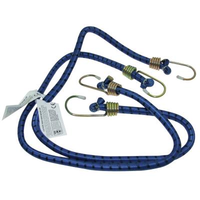 China Custom High Quality Eco-Friendly Rubber Elastic Strap Rope Luggage Packing Rope With Hook Ropes Distribute Load To Reduce Slippage for sale