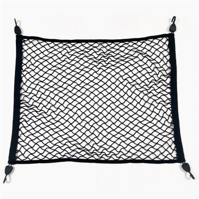 China Cargo Cover TIIKERI Latex Bungee Mesh Heavy Duty Pickup Net Trunk Storage Net For Pickup Truck Bed Rack Cargo Net for sale