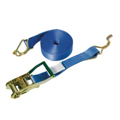 China High Quality PE/PP TIIKERI Truck Car Cargo Lashing Straps Heavy Duty Ratchet Tie Cargo Lashing Straps for sale