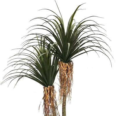 China Eco-friendly Green Decorative Artificial Dracaena Plant Hawaii Simulation Tree Plant KenStar Artificial Tree H145cm for sale