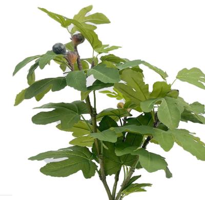 China Real Touch Fig Eco-friendly FruitTrees For Home Decoration Artificial Fig Fruit Tree From Paradise Design for sale