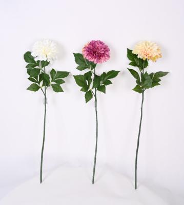 China Beautiful Eco-friendly Plant Sale Artificial Flowers Plastic Single Daisy Flower for sale