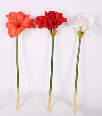 China Good Selling High Quality Eco-friendly Artificial Plastic Plants Single Silk Flowers 78cm For Indoor Flowers for sale