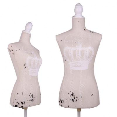 China Other Hot Selling Upper-body Women's Clothing Display Dress Form Mannequins With Light for sale