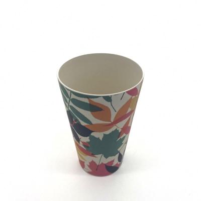 China Home Sustainable Creative Office Green Bamboo Powder Coffee Mug for sale