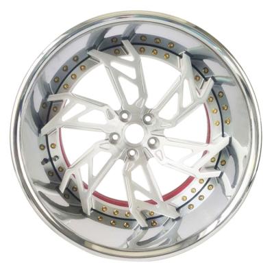 China ALLOY Forged Alloy Wheels 17 18 19 20 21 22 23 24 25 26 Inch Custom Aluminum Wheel Deep Rim Sliver Knife Deep Plate Wheels for sale