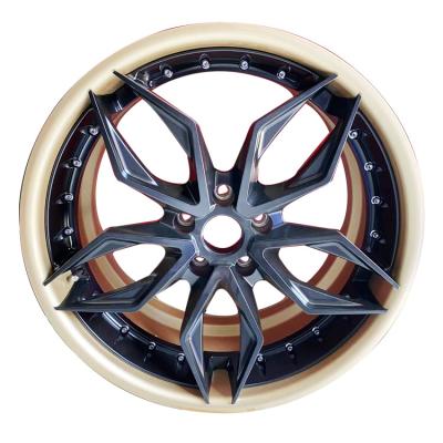 China ALLOY Forged Alloy Rims 16 17 19 20 21 22 23 24 25 26 Muscle Power Wheel Luxury Custom Rim 18 Inch Alloy Wheels for sale