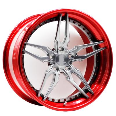 China Luxury Wheels Staggered Alloy Made Of 6061 T6 Aluminum Alloy 19 20 21 And 22 Pcs Racing Cove Luxury Car Racing Flat Plate for sale