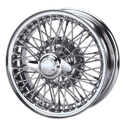 China Steel Custom Classic Mini Rim 13 14 15 16 17 18 19 20 Inch 14x7 OEM Knock 60 72 80 100 Spoke Wire 13x7 Wheels for sale