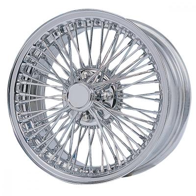 China 15x7 14x6 13 14 15 16 17 18 Inch 72 100 64 Spokes Steel Silver Chrome Customized MX5 Na NB: MK1 MX-5 Miata Knock Off Wire Wheels for sale