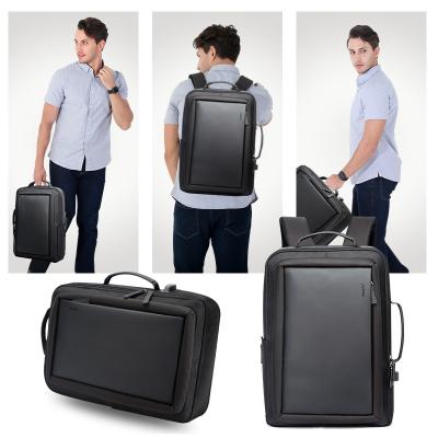 China With USB BOPAI Business Travel Waterproof Backpack 15.6 Inch USB Office Anti Theft Expandable Laptop Bag Men's Filling Backpack for sale