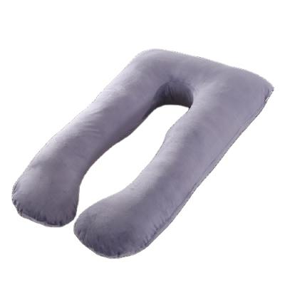 China Wholesale Comfortable Cotton Crystal Velvet Pillow Full Body Different Sizes Pregnancy U Pillow Available for sale