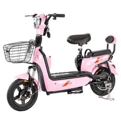 China Aluminum alloy Hebei SEAJOY two seats adult electric bicycle commuting electric bicycle leisure electric bicycle for sale