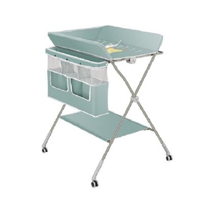 China Hot Selling Easy Changing Baby Diaper Table Strong Load Bearing Baby Foldable Table for sale