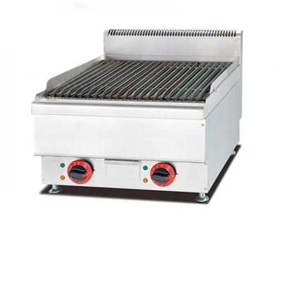 China Industrial Kitchen Caterwin Hotels Equipment Worktop Electric Lava Rock Grill for sale