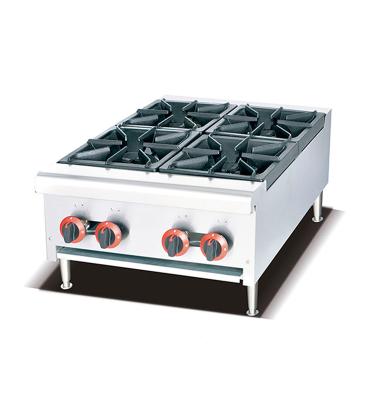 China Grocery Good Return Good Quality Responsive Table Top 4 Burner Gas Stove In Stock for sale