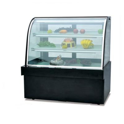 China Single-temperature Cake Freezer Showcase Ice Cream Freezer Cake Showcase Freezer for sale