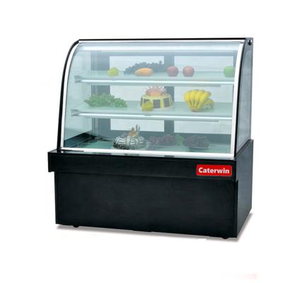 China Single-temperature Cake Showcase Cake Display Refrigerator Counter Refrigerated Refrigerated Display Showcase for sale