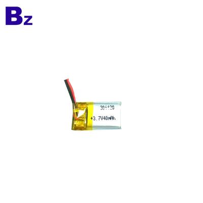 China Small Toys 3.7V BZ301120 40mah Lithium Polymer Battery For Digital Equipment for sale