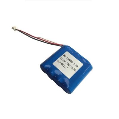 China Toys BZ 18650-30Q-4S 3000mah 15A Discharge 14.8V Li-ion Battery for sale