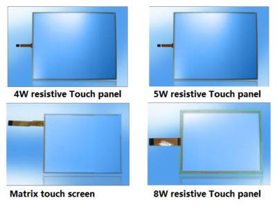 China Da matriz Resistive de vidro de USB do filme de ITO painel industrial 4w 5w 8w da tela de toque à venda