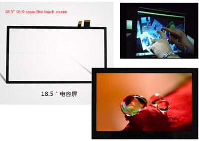 China Projected Capacitive Touch Screen G + G Or G + F / F With The USB / I2C Interface for sale