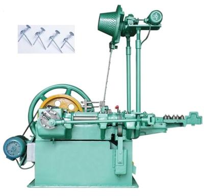 China Building Material Stores Automatic Common Wire Umbrella Head Roofing Nail Making Machine Factory for sale