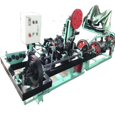 China Building Material Stores Galvanized Wire Best Price Barbed Wire Making Machine Price for sale