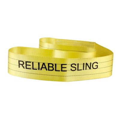 China Polyester Heavy Duty Portable Flat Belt Endless Lifting Sling For Goods for sale