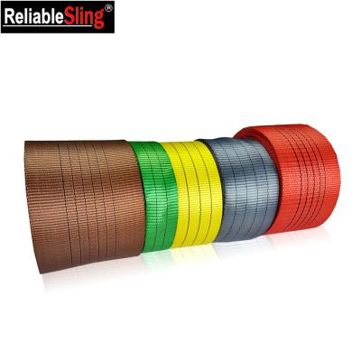 China Durable Heavy Duty 100% Polyester Fabric Webbing Roll for sale