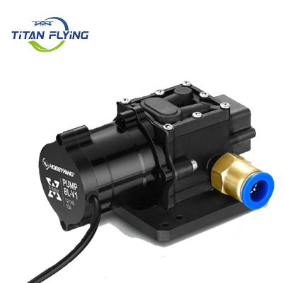 China Agriculture Hobbywing Integrated Water Pump 8 L Pump 10A 12S 14S V1 Brushless Combo Sprayer Diaphragm Pump For Factory Agriculture UAV Drone for sale